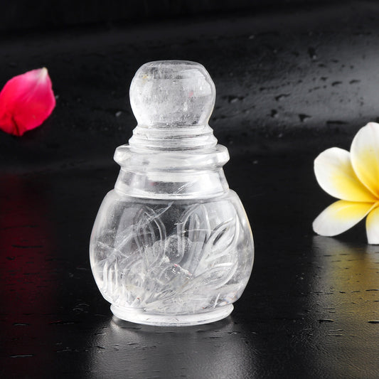 Atomisers & Perfume Bottles- Crystal Quartz