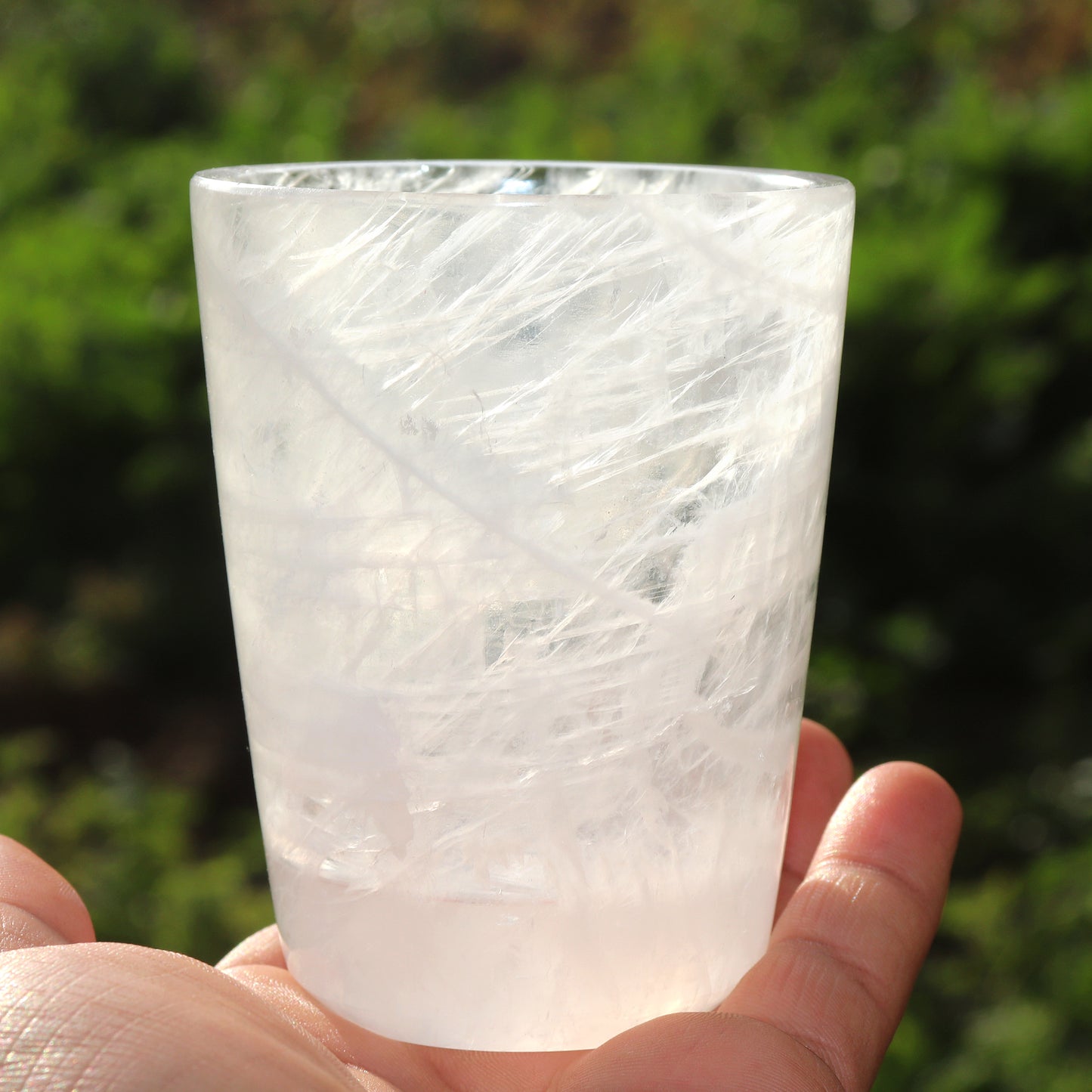 Crystal Quartz Drinking Glass