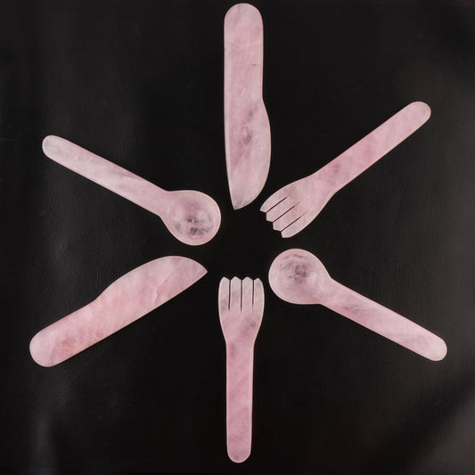 Rose  Quartz  Cutlery Set