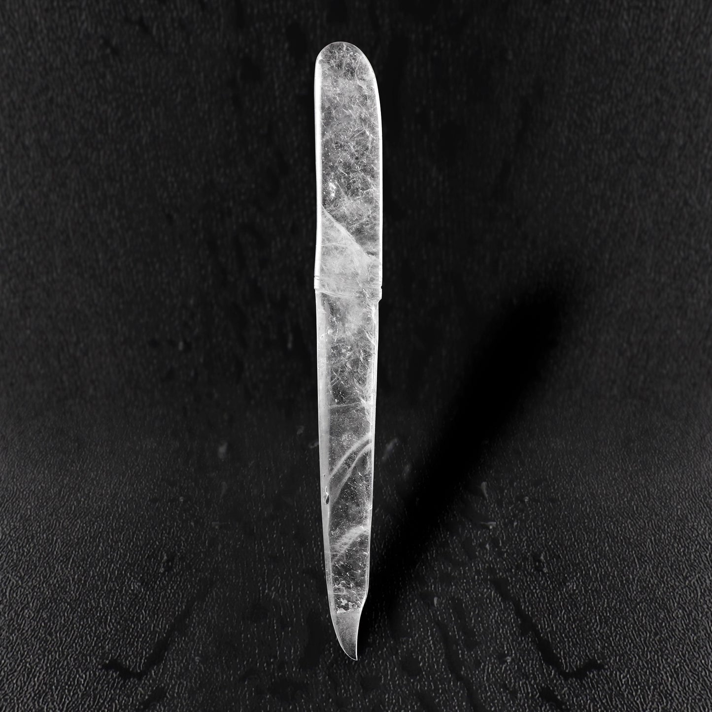 Hand Carved Crystal Rock Knife