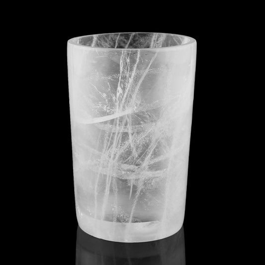 Crackled Crystal Glassware