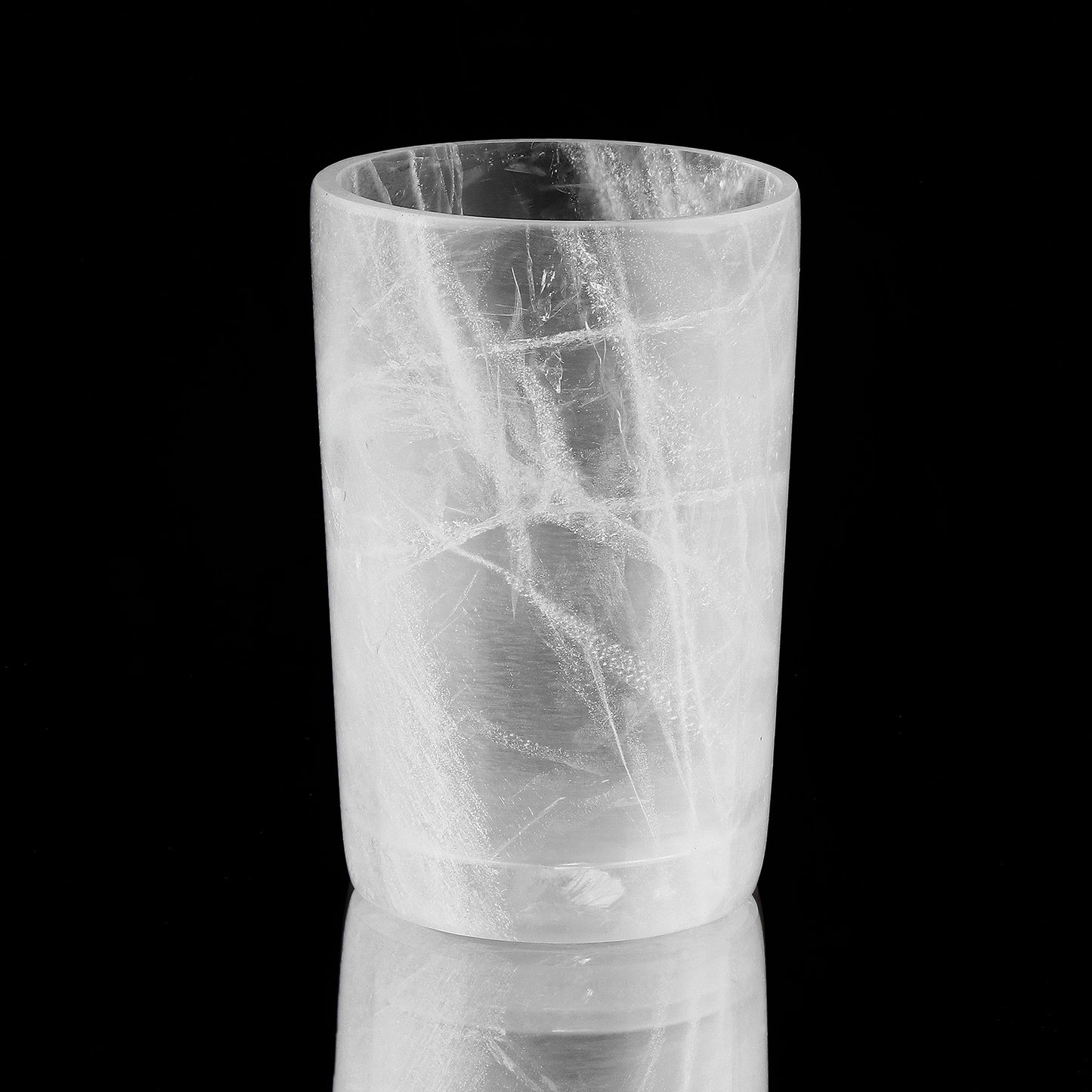Crackled Crystal Glassware