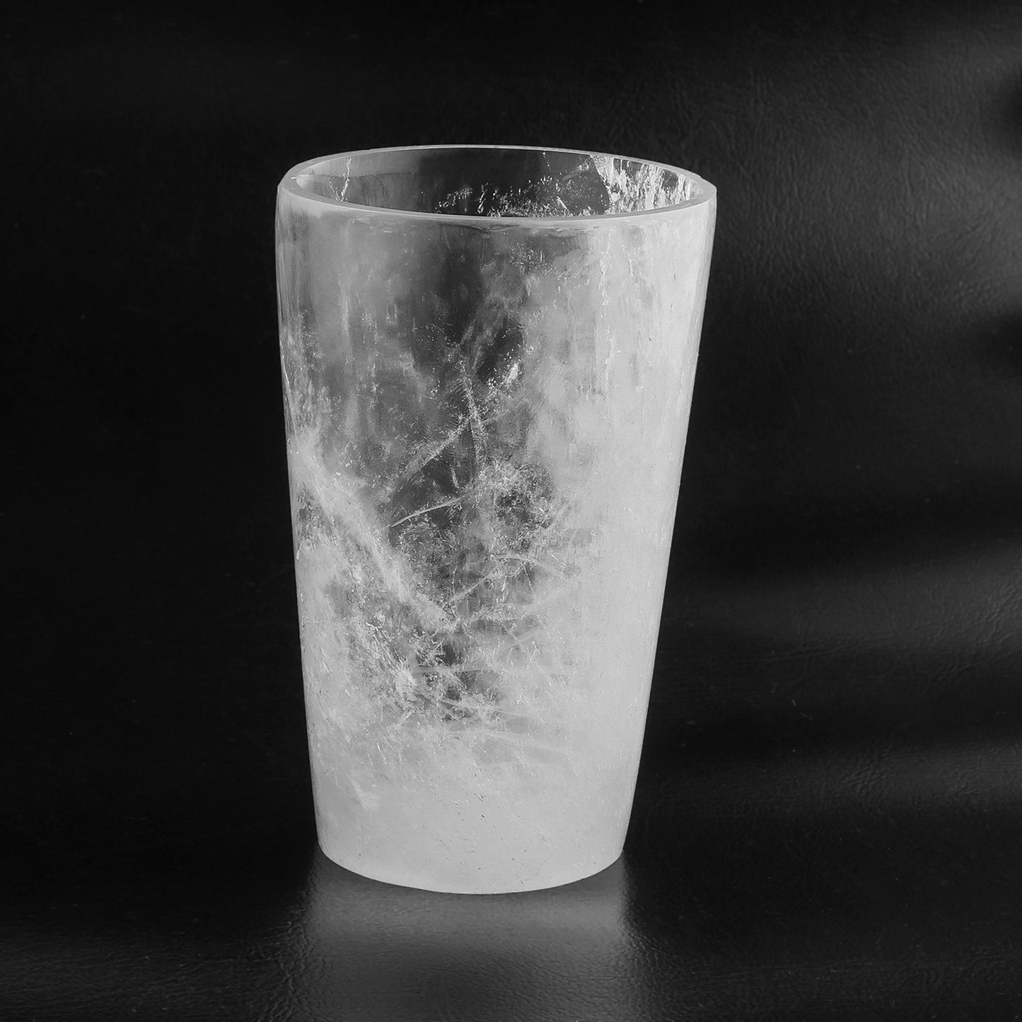 Quartz Crystal Glass Mug