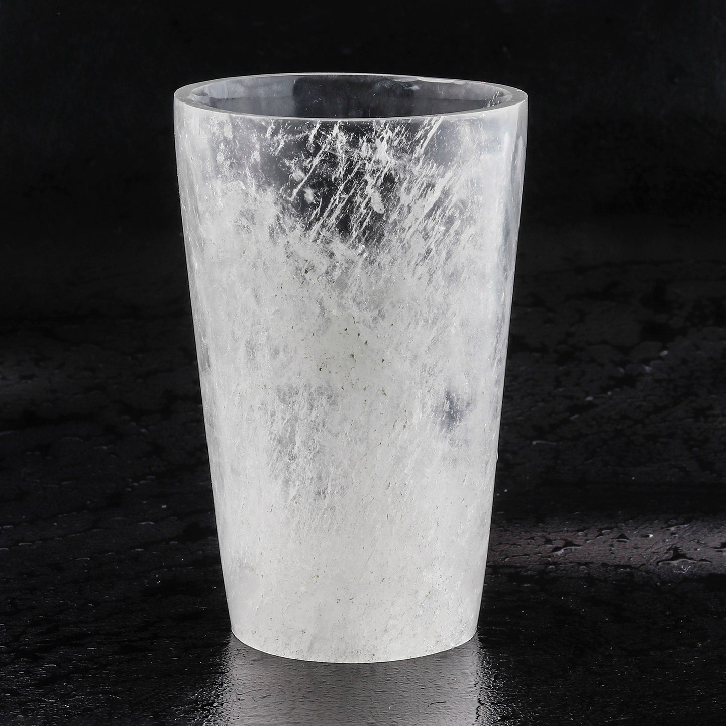 Quartz Crystal Glass Mug
