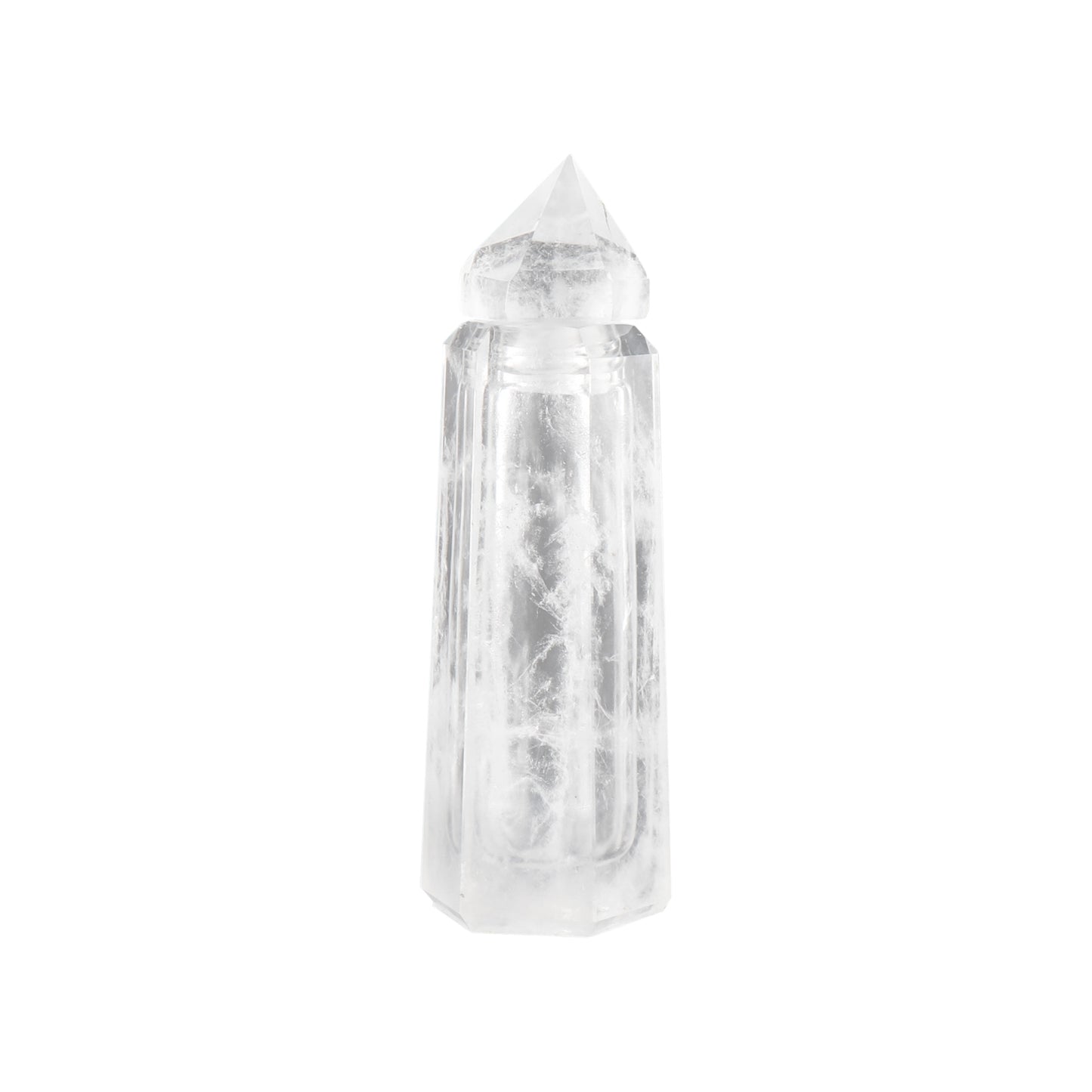 Crystal Quartz Perfume Storage Bottle